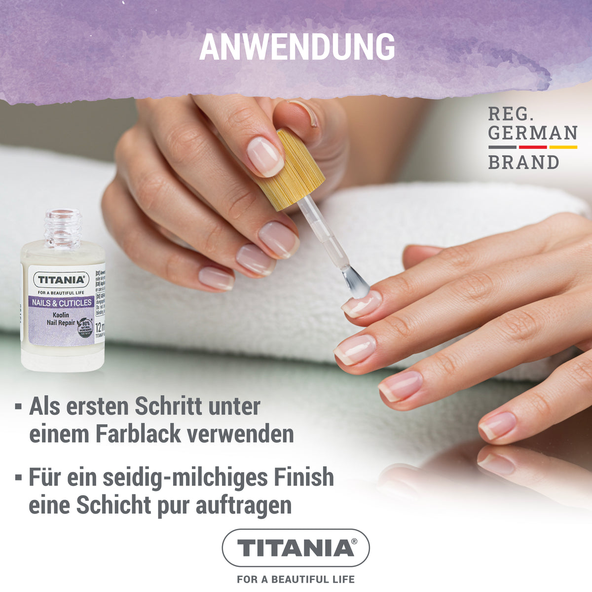 Kaolin Nail Repair - Nagelstärkender Nagellack mit Kaolin