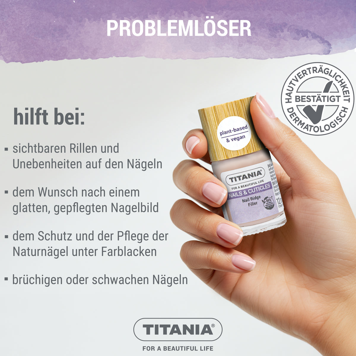 Ridge Filler Nagellack, Rillenfüller