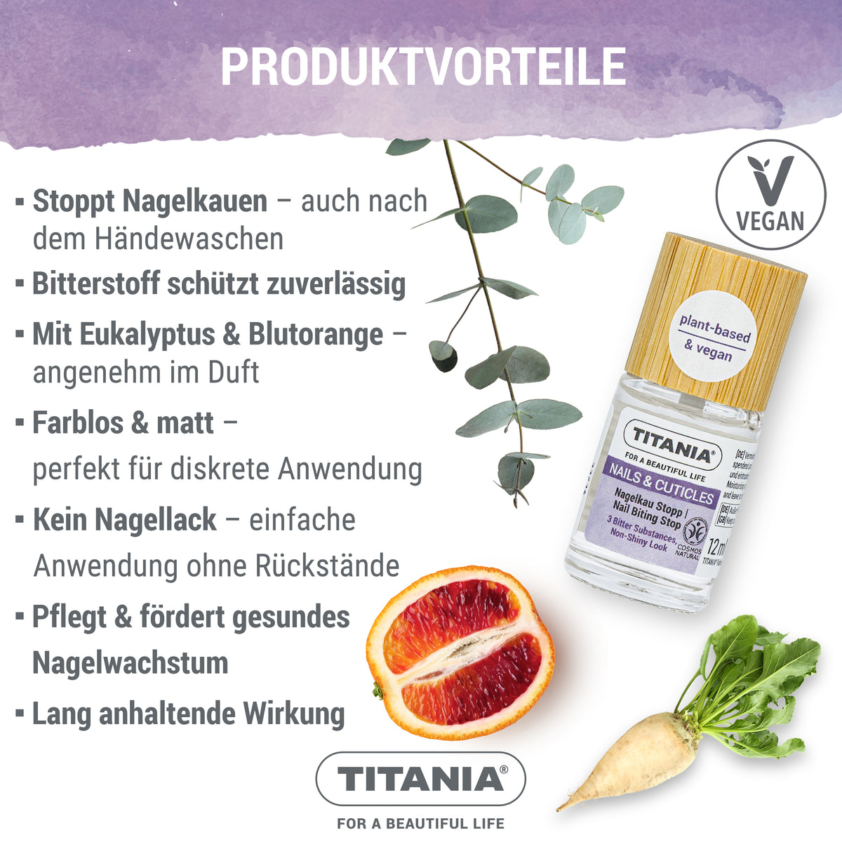 Nagelkau Stopp - Bitterstoff gegen Nagelkauen