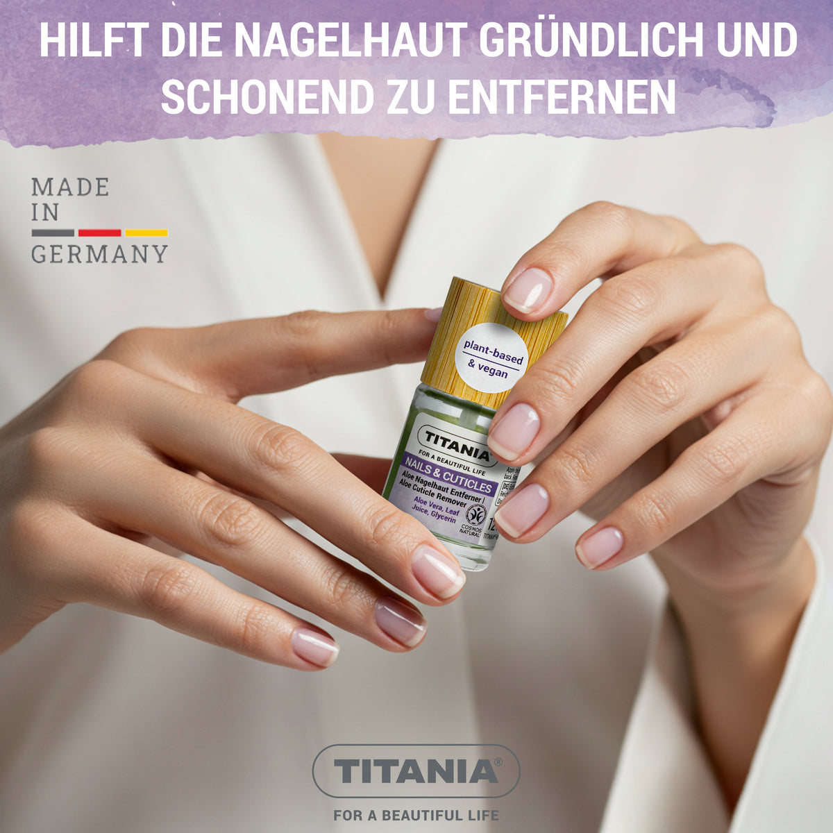 Nagelhaut Entferner Gel mit Aloe Vera & Glycerin