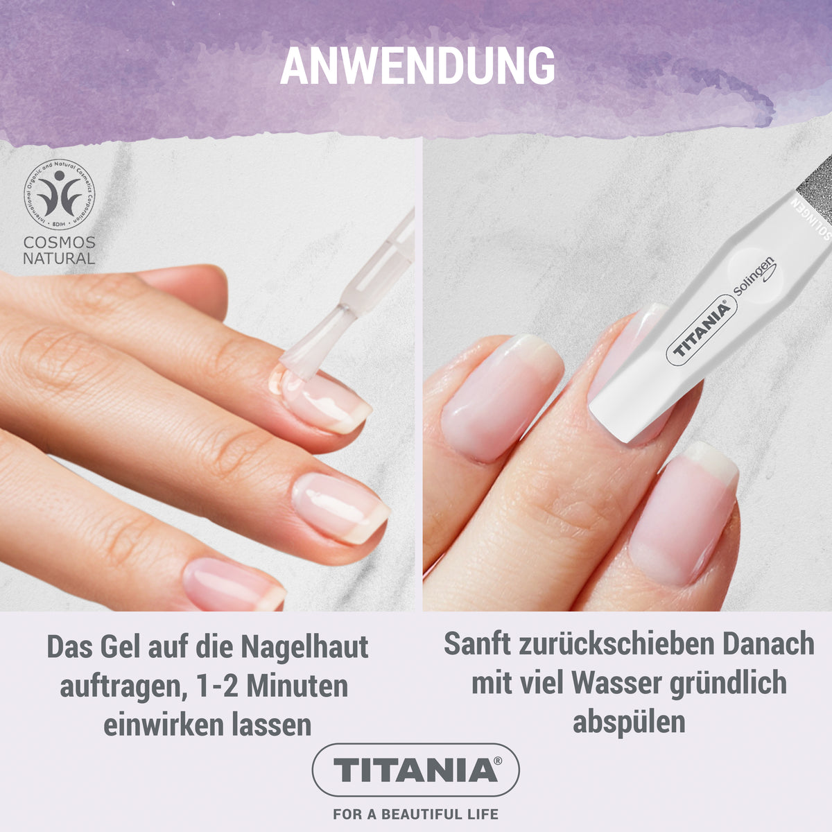 Nagelhaut Entferner Gel mit Aloe Vera & Glycerin