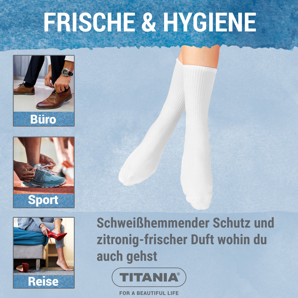 Fuß Deo Spray - schweißhemmend