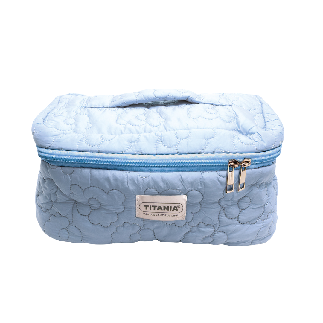 Kosmetiktasche, Hellblau