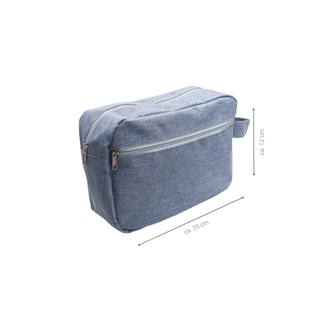 Kosmetiktasche Jeans-Design Blau